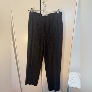 Max Mara Wool Angora blend pinstripe pant